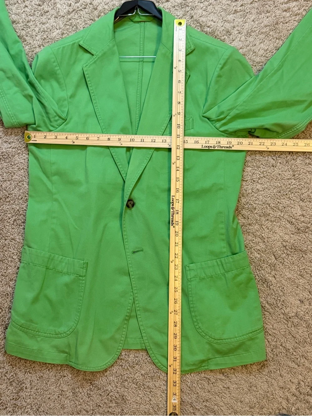 Vicomte Paris Palm Beach Lime Green Cotton Sports | Surgeon’s Cuffs | Large